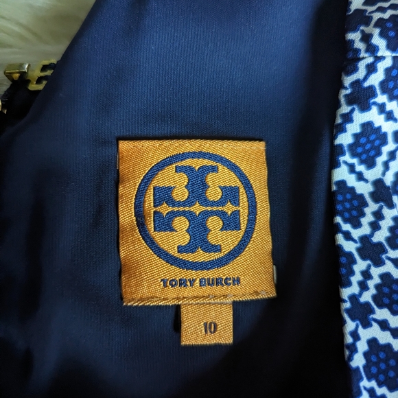 EUC Tory Burch Piera Sleeveless Printed Sheath Dress - Picture 12 of 16